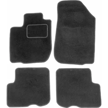Autodoplněk ACI textilní koberce pro DACIA Sandero 12- černé (sada 4 ks)
