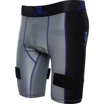 Hokejové šortky se suspenzorem Basic Comp SR S