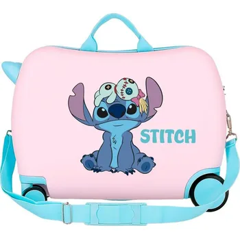 Joummabags Cestovní odrážecí kufr Stitch 50 cm - jb 330092114001 in the world - pink