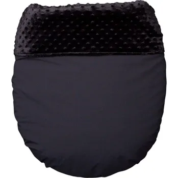 Přeprava dětí Hajan Nepadací deka Softshell Minky Černá