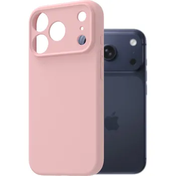Pouzdro na mobilní telefon AlzaGuard Matte TPU Case pro iPhone 17 Pro růžový