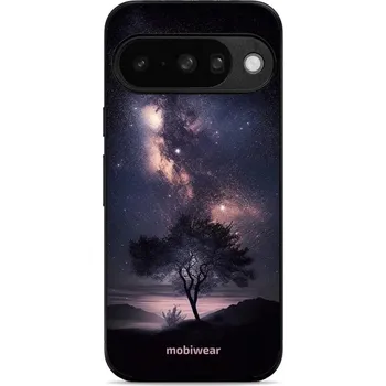 Mobiwear Glossy lesklé pouzdro na Google Pixel 10 strom s galaxií