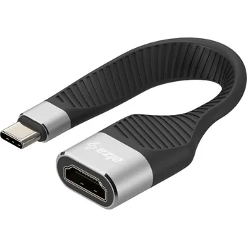 Datové redukce AlzaPower FlexCore USB-C 3.2 Gen 2 (M) to HDMI (F) 4K 60Hz černý