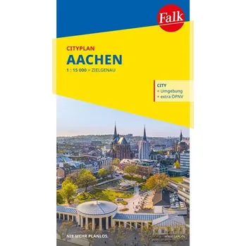 Falk Cityplan Aachen 1:15.000