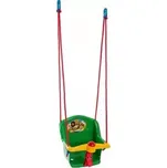 Houpačka Baby s pískátkem plast zelená nosnost 20kg 35x34x35cm