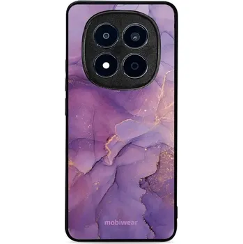 Mobiwear Glossy lesklé pouzdro na Xiaomi Redmi Note 15 Pro 5G fialový mramor