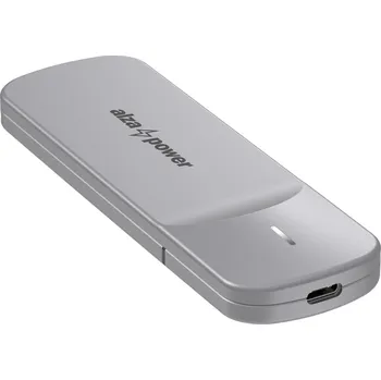 AlzaPower M.2 USB 3.2 Gen 2 SATA/NVMe SSD Drive Enclosure - vesmírně šedý