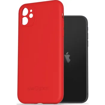 Pouzdro na mobilní telefon AlzaGuard Matte TPU Case pro iPhone 11 červený