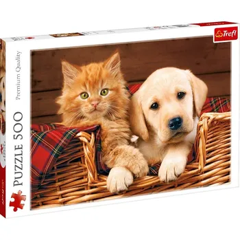 Puzzle Trefl Puzzle Spolu je to lepší 500 dílků