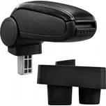 PROTEC Loketní opěrka, Škoda Fabia II, syntetická kůže, černá, bílé prošití od 2007