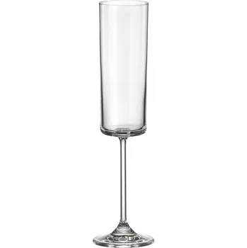 Sklenice BOHEMIA ROYAL CRYSTAL Sada sklenic na šumivé víno Anita 160 ml 6 ks