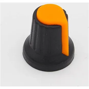 Šroub LaskaKit_cz Ovládací knoflík 6mm Oranžová