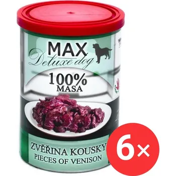 Krmivo pro psa Sokol Falco MAX deluxe zvěřina kousky 6 × 400 g