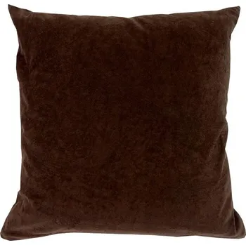 Povlečení 4sleep Dekorační povlak Suedine 40 × 40 cm -1021 Dark brown