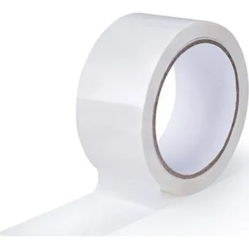 Bull Balící lepící páska 48 mm × 66 m, akryl, bílá, (42my), 6 ks