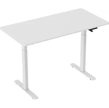 Psací stůl AlzaErgo Table ET5 AiO Essential 140×70 cm bílý