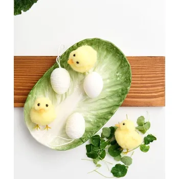 Velikonoční dekorace Sinsay - Velikonoční dekorativní kuřátka 3 pack - žlutá - 299IJ-11X - 299IJ-11X-ONE