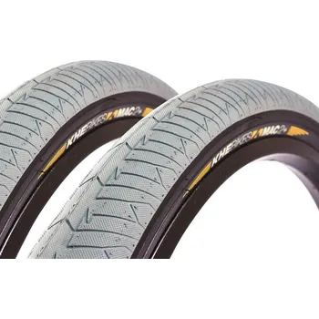 Plášť na kolo KHEBIKES Sada plášťů BMX KHE MAC2+ 20 palců x 2,30 palce NO SIZE ŠEDÁ