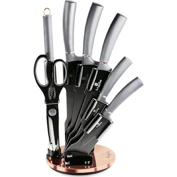 Kuchyňský nůž BERLINGERHAUS Sada nožů ve stojanu 8 ks Moonlight Edition
