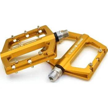 Komponent pro jízdní kolo NEXELO PEDÁLY PLATFORMA ZLATÉ