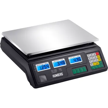Obchodní váha Humberg 519000 Elektronická obchodní váha 40 kg MH-190