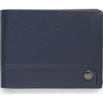 Peněženka Roncato pánská peněženka s přihrádkou na karty a mince Alaska modrá