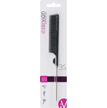 hřeben INTER-VION Hřeben na vlasy s kovovým hrotem