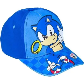 Pokrývka hlavy Cerda Sonic modrá - kšiltovka