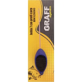 Volný čas Graff Jehla Profi Carp 7 cm Modrá 2 ks