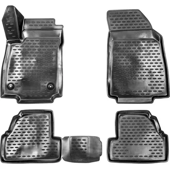 autokoberec ACI CHEVROLET Trax 13- gumové koberečky, zvýšený okraj a větší zakrytí, černé (sada 4 ks)