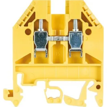 Wieland 57.503.0055.8 Řadová svorka WK 2,5/U žlutá 2,5mm2