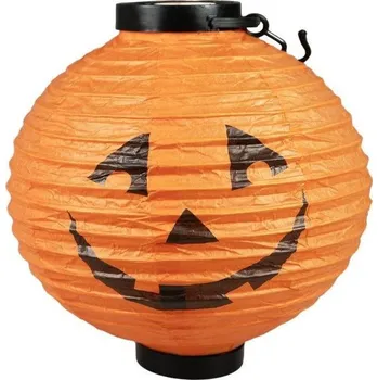 Arpex Led svítící lampion s motivem dýně/halloween, 28 cm