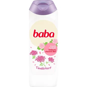 Koupelová kosmetika BABA Bezinka a růžová voda 400 ml