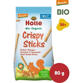 Slaná pochutina HOLLE špaldové křupavé tyčky 80 g
