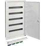 Rozváděč pod omítku se svorkami PE/N 5R/120M (5x24) třída I IP40 Hager FW524FT