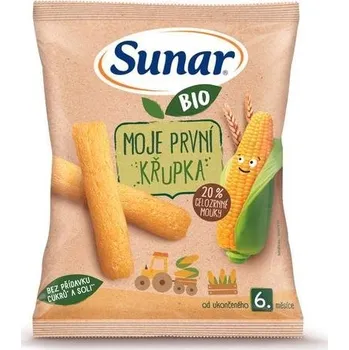 Slaná pochutina Sunar BIO moje první dětská křupka 5× 25 g