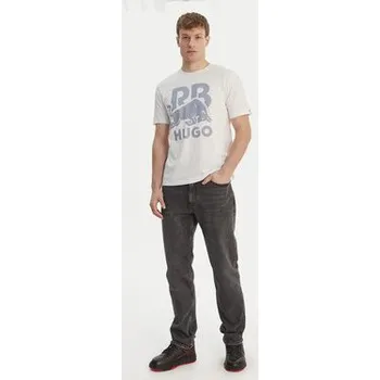 Pánské tričko HUGO T-Shirt Dlix_RB 50559696 Bílá Regular Fit XL