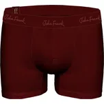 Pánské boxerky John Frank JFBMOD10 Bordó, S