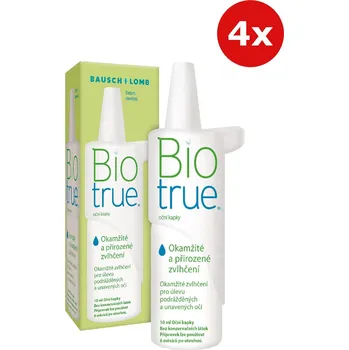 Biotrue oční kapky 4× 10 ml