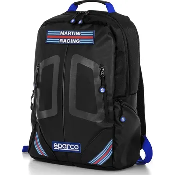 turistický batoh Sparco Stage Martini Racing MY23 Batoh modrý