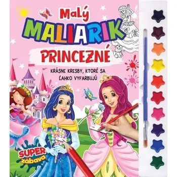 Dětské zboží Malý maliarik Princezné Kniha