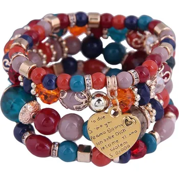 Náramek Silver Star Eveningstar dámské náramky, sada 4 ks