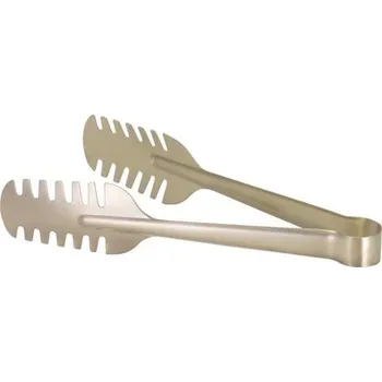 Gastro Kleště na špagety nerezové 24 cm champagne