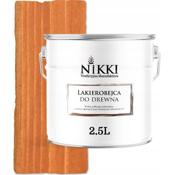 barva a nátěr na dřevo LAKYROLAK NA DŘEVO 3V1 EXTRA LAZURA TEAK SATÉN 2,5L OCHRANNÝ UV