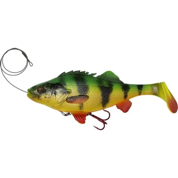 Umělá nástraha Savage Gear 4D Perch Shad (Line Thru) 20cm 100g SS Firetiger