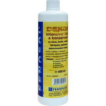 Montážní pěna Fenosol Intenzivní čistič a konzervant na barevné PVC