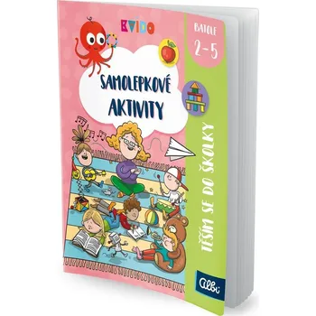 Volný čas Kvído - samolepkové aktivity - Těším se do školky