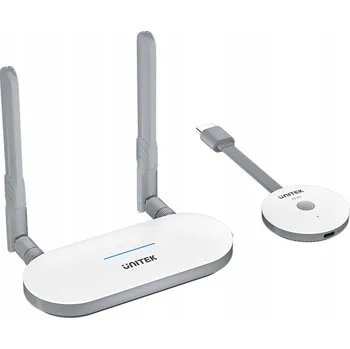 IP kamera Unitek Bezdrátový HDMI vysílač V1183A01 USB-C HDMI VGA, dosah až 50 m
