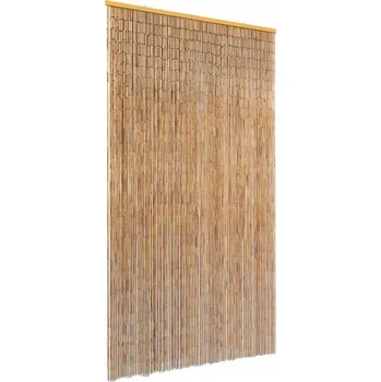 Obraz Závěs na dveře, bambusový, 100 x 220 cm, hnědý