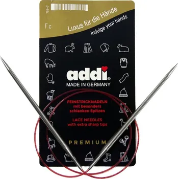 Nástroj na niť a příze Kruhové jehlice Addi Classic 100 cm / 3,0 mm